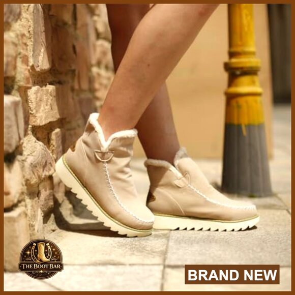 Women's Waterproof Ankle Snow Boots with Fur Lining, Anti-Slip Winter Booties - Picture 2 of 5